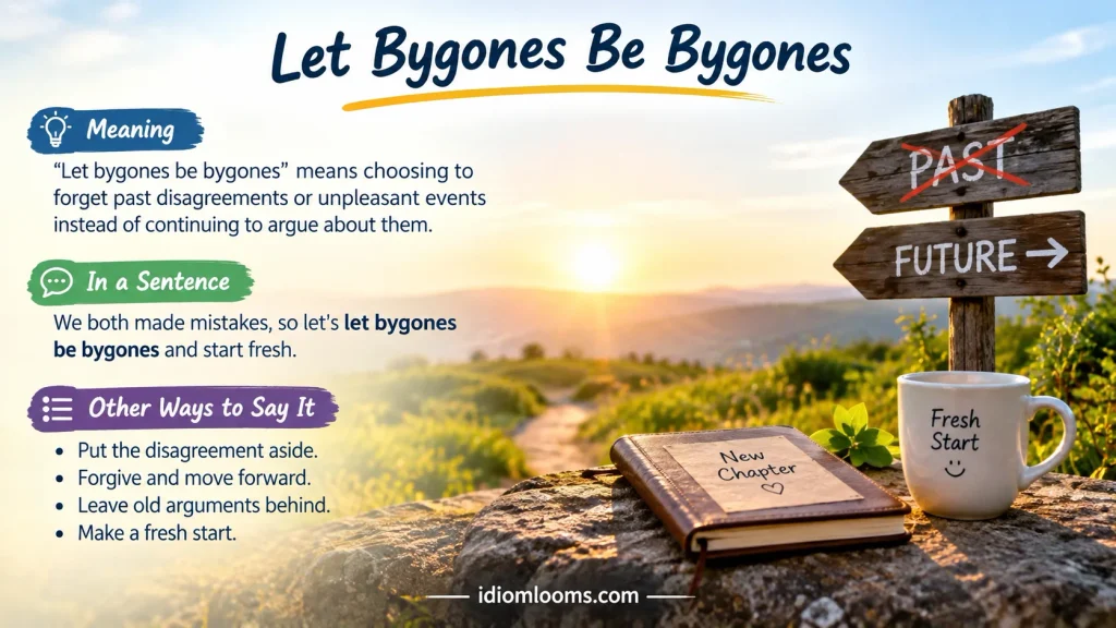 Let Bygones Be Bygones