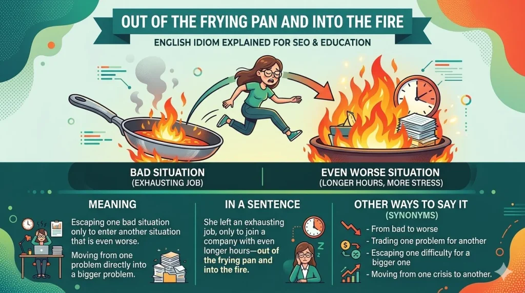Out of the Frying Pan and Into the Fire