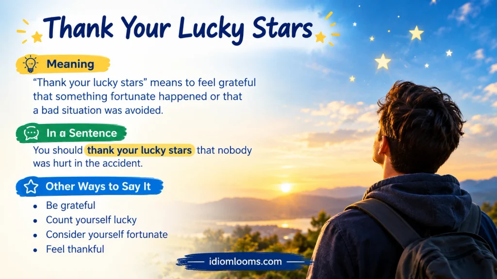 Thank Your Lucky Stars