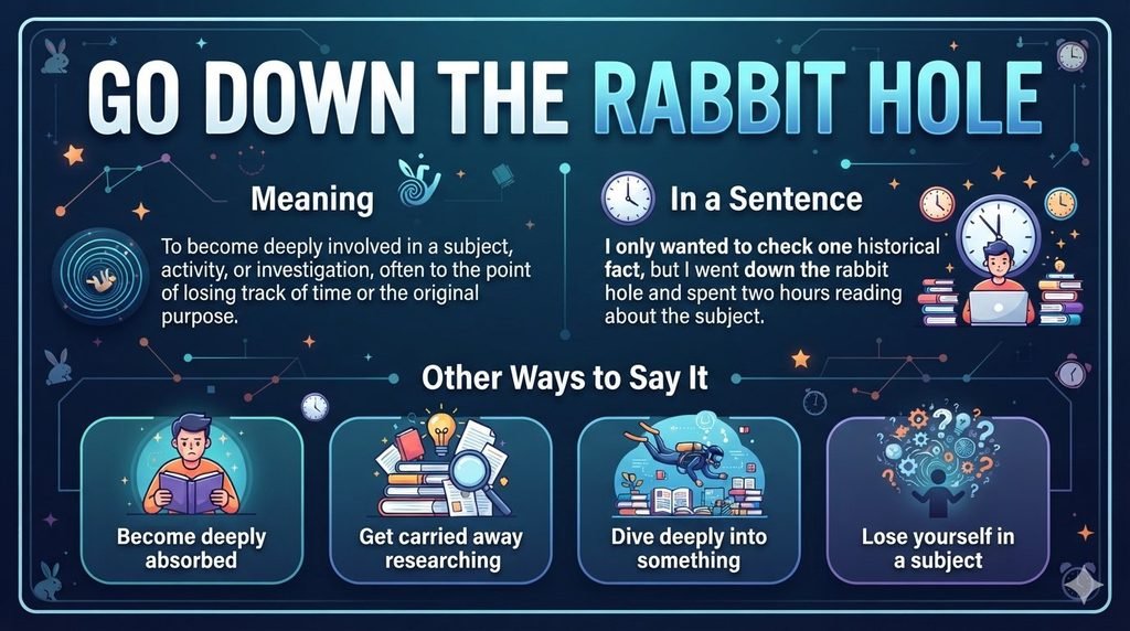 Go Down the Rabbit Hole