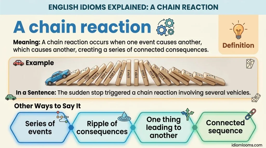 A chain reaction