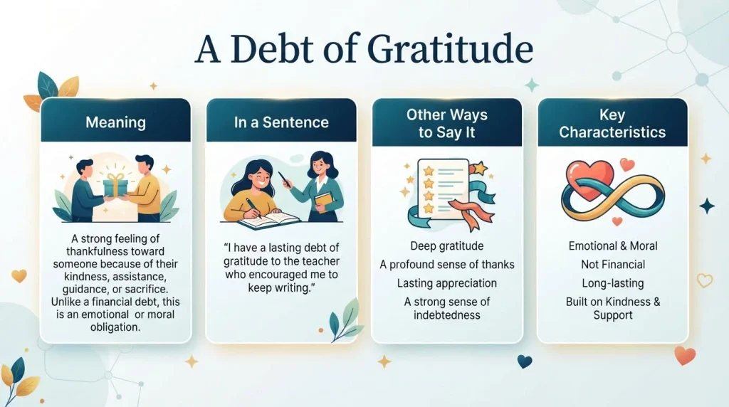 A Debt of Gratitude