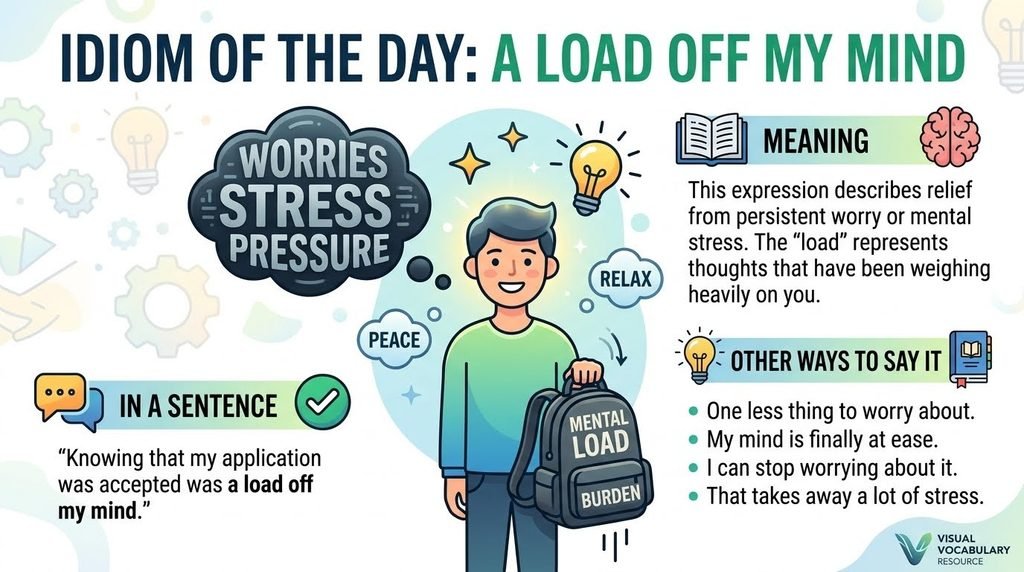 A Load Off My Mind