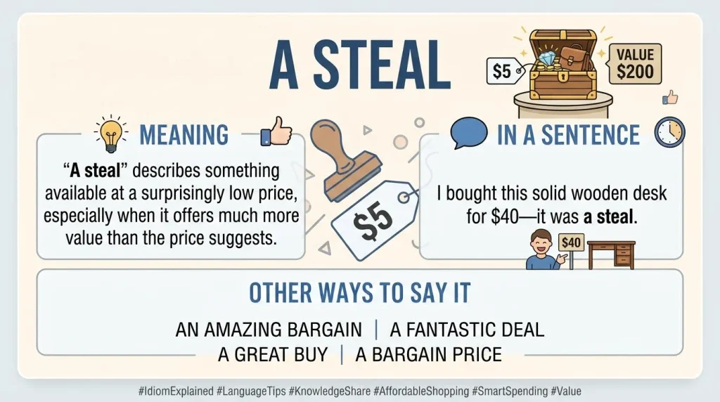A steal
