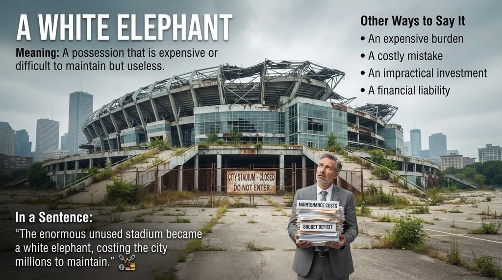 A White Elephant