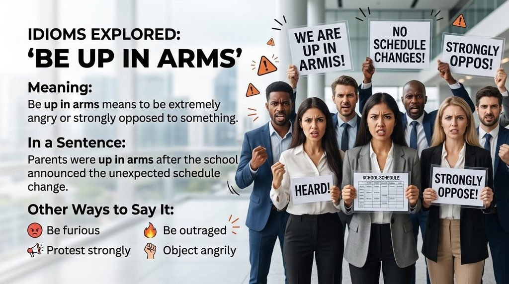 Be Up in Arms