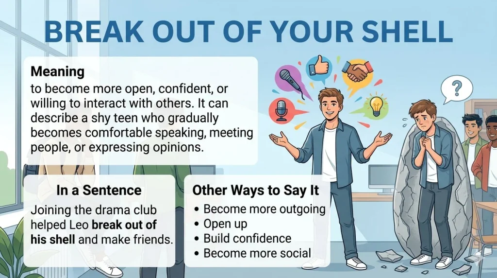 Break Out of Your Shell