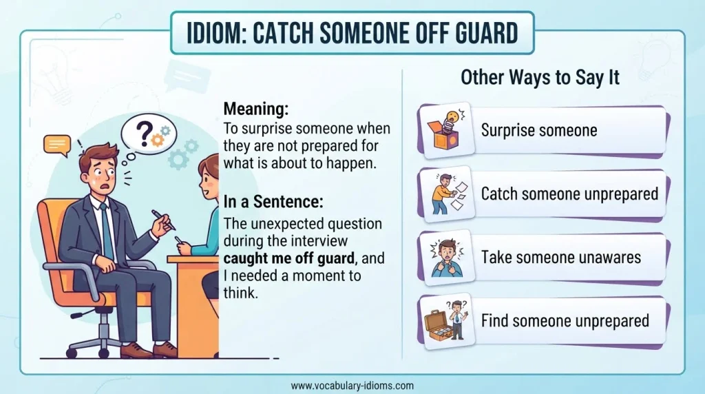 Catch Someone Off Guard