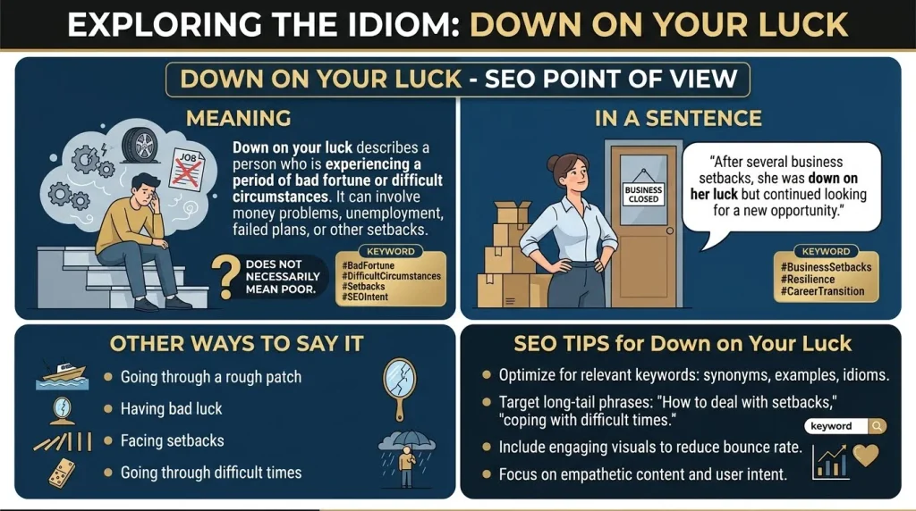 Down on your luck