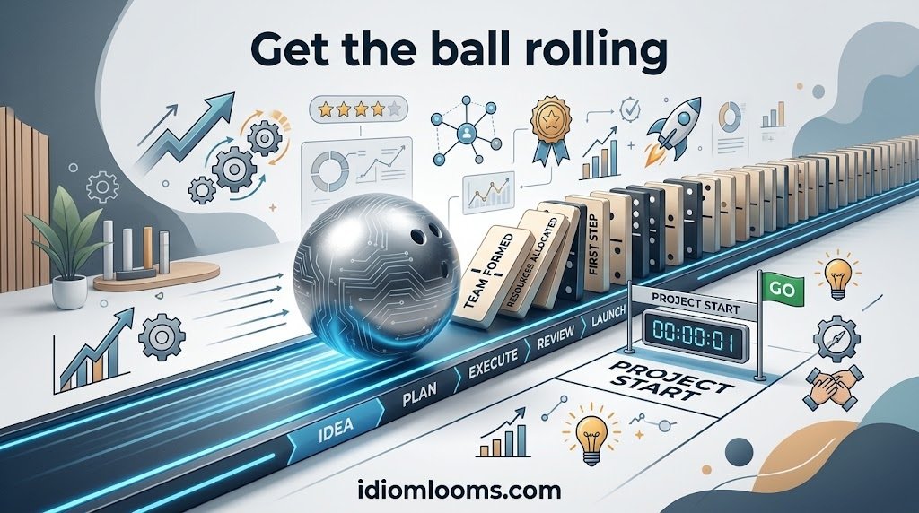 Get the ball rolling
