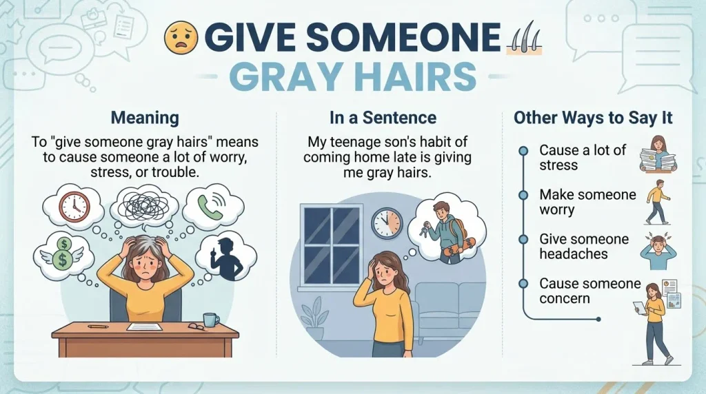Give Someone Gray Hairs