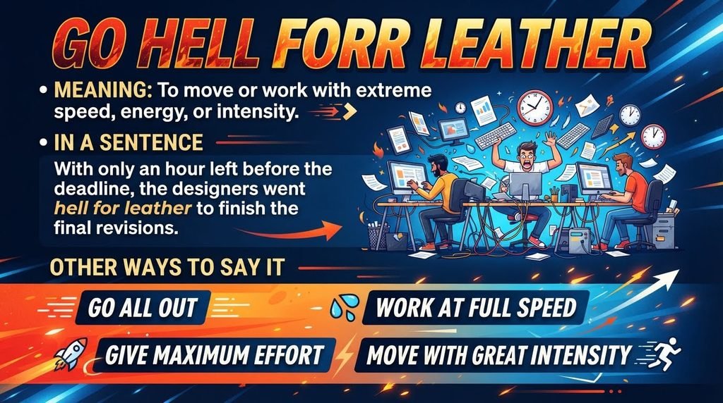 Go Hell for Leather