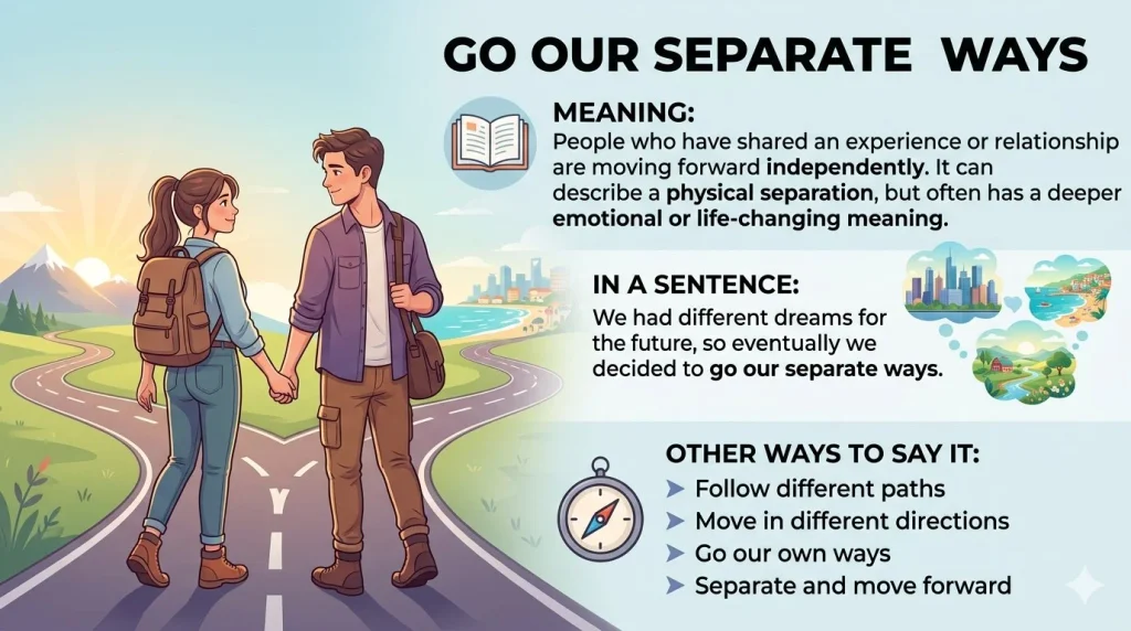 Go Our Separate Ways