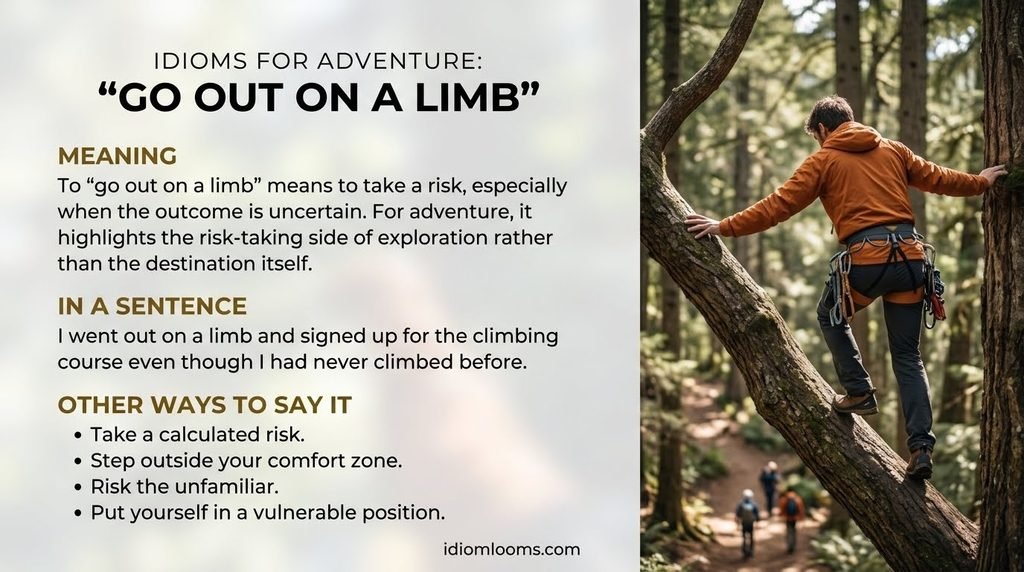 Go Out on a Limb