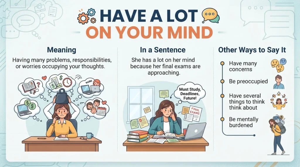 Have a Lot on Your Mind