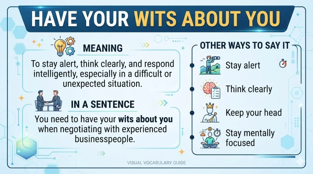 Have Your Wits About You