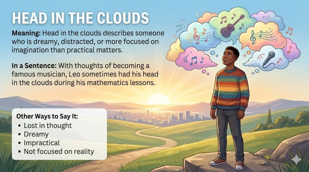 Head in the clouds