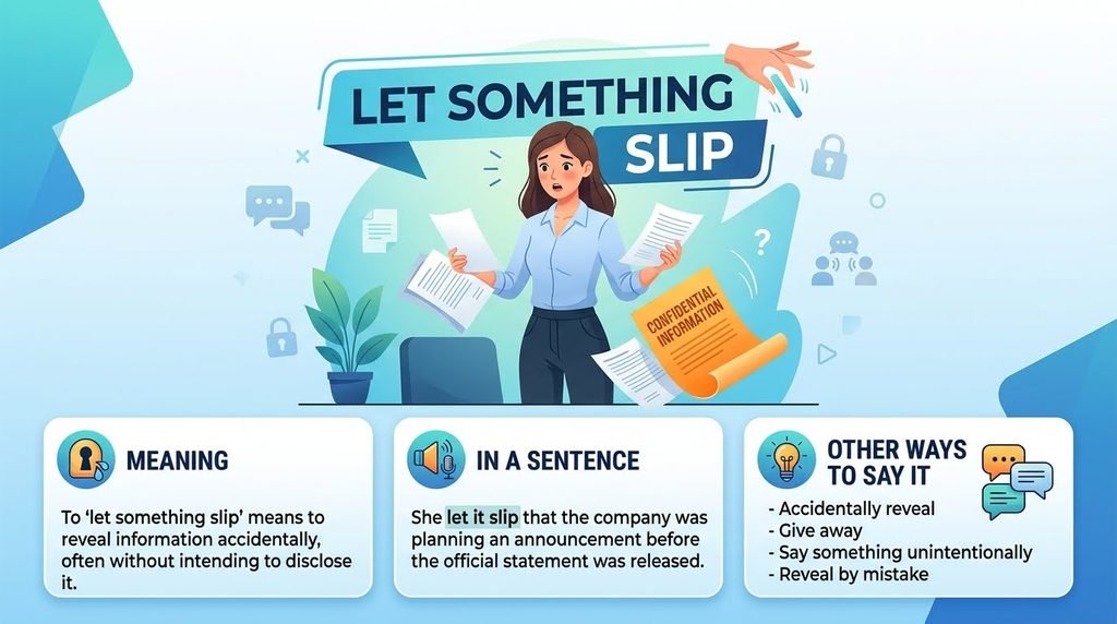 Let Something Slip