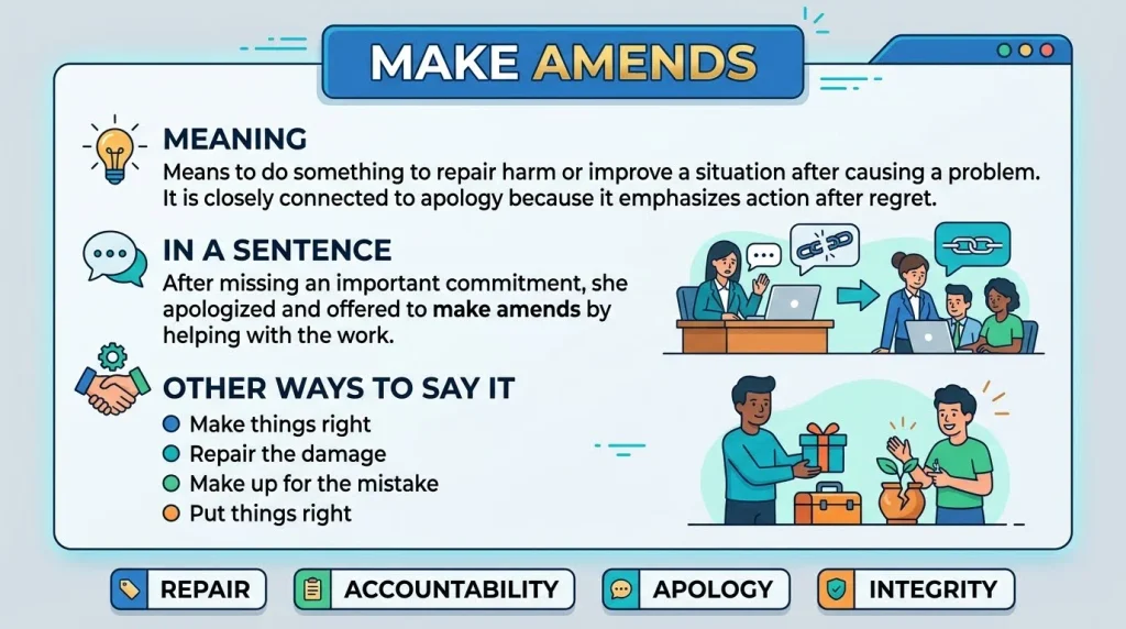 Make Amends