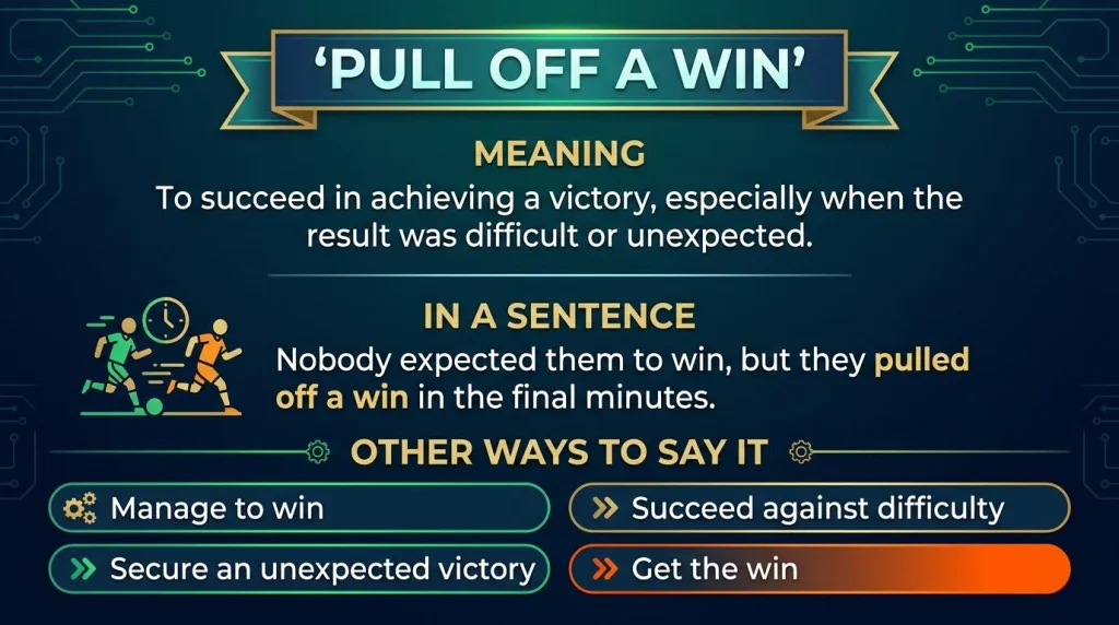 Pull Off a Win