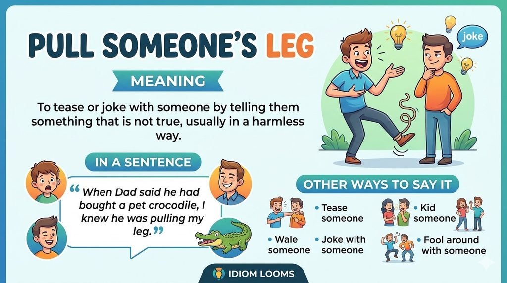 Pull Someone’s Leg