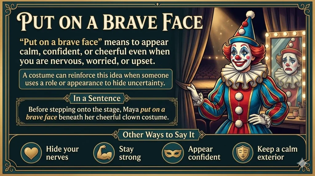 Put on a Brave Face
