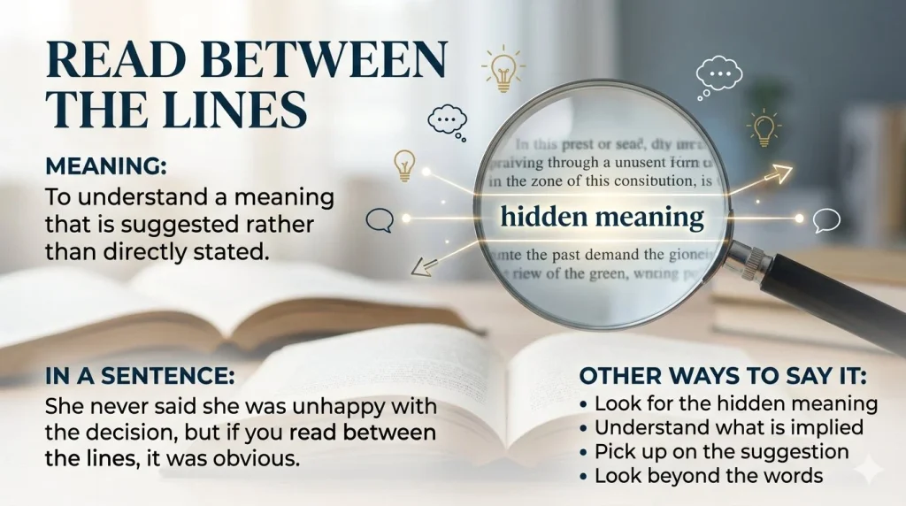 Read Between the Lines