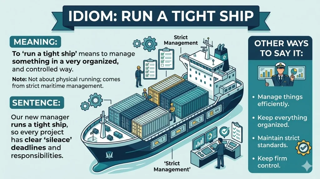 Run a Tight Ship