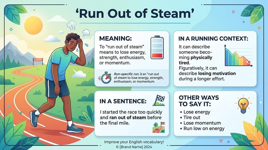 Run Out of Steam