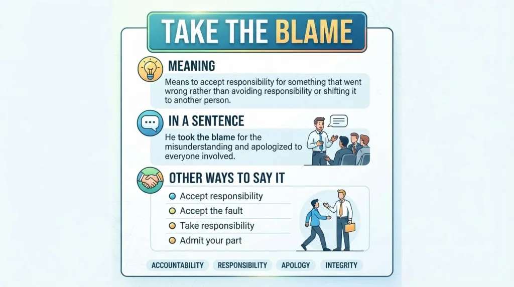 Take the Blame