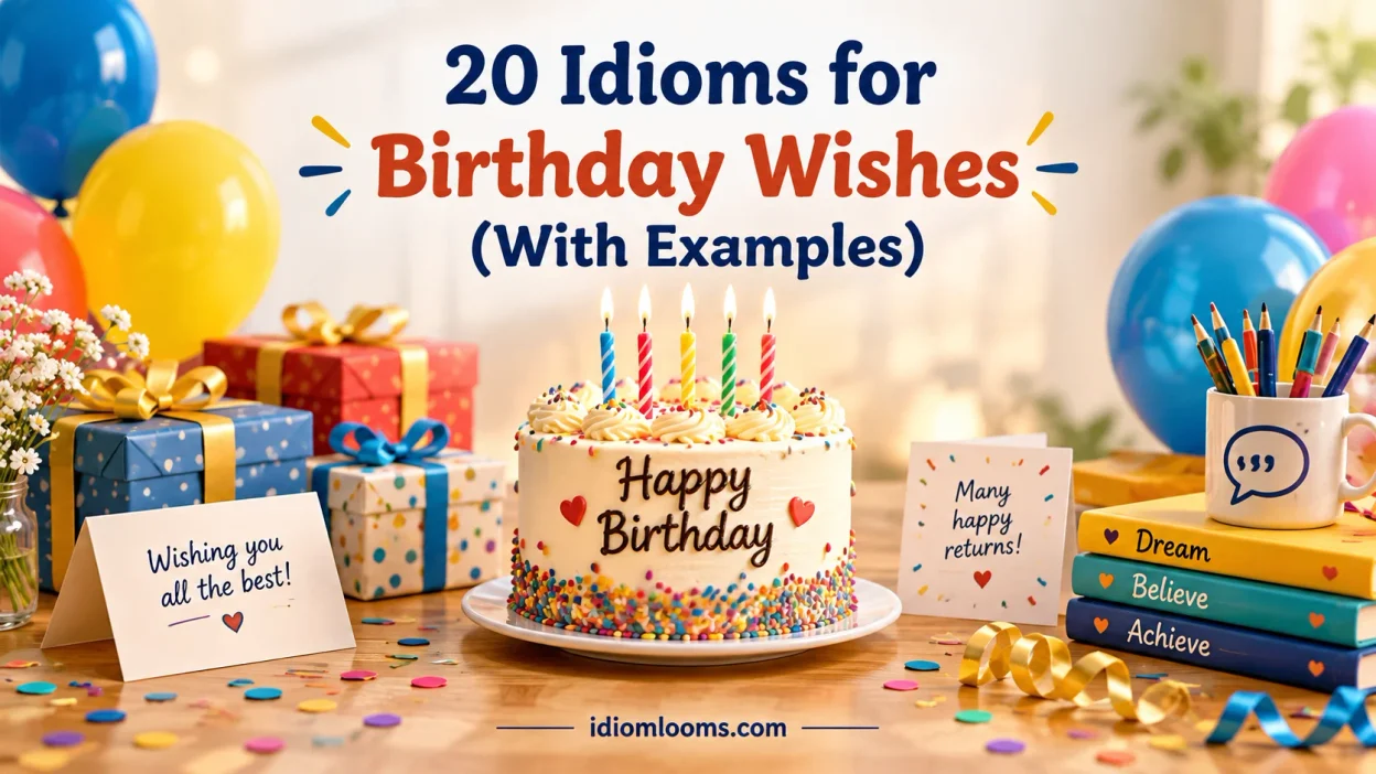 Idioms for Birthday Wishes