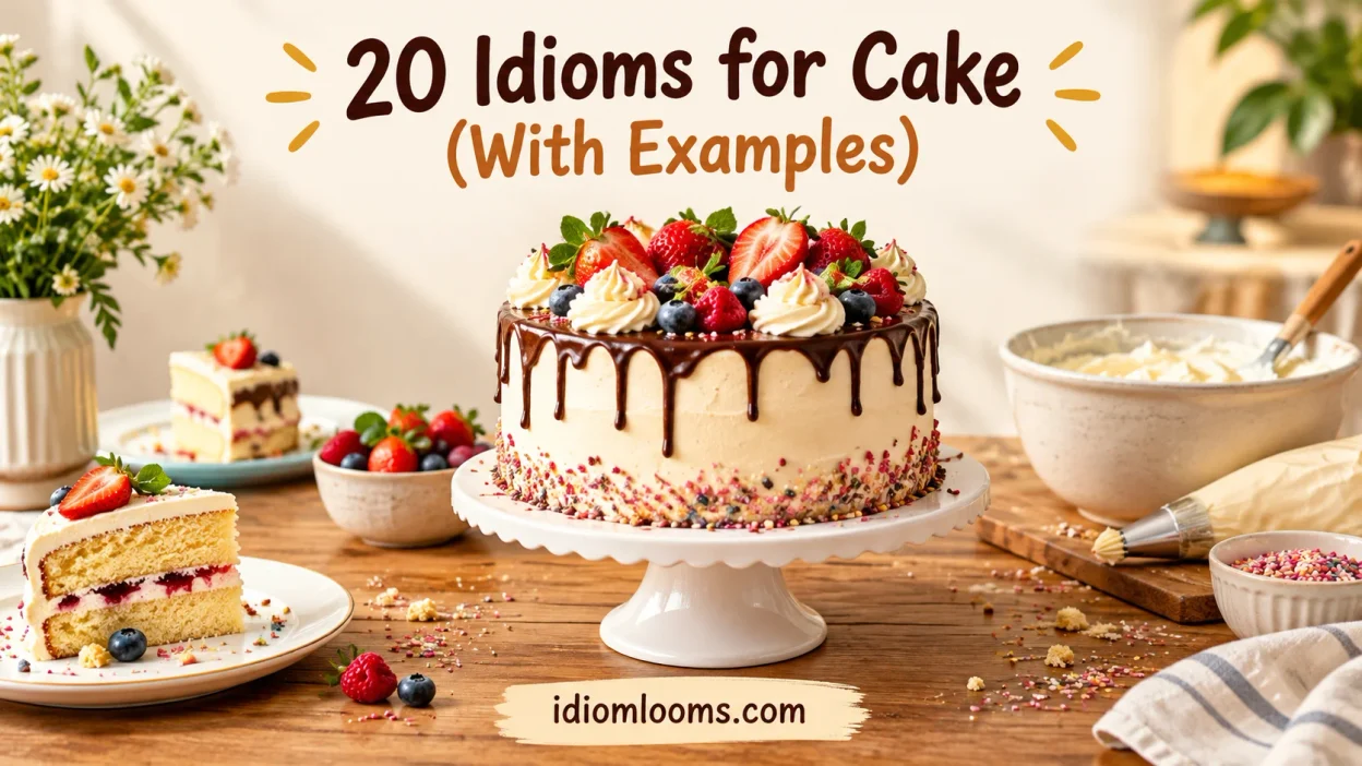 Idioms for Cake