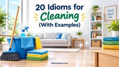 Idioms for Cleaning