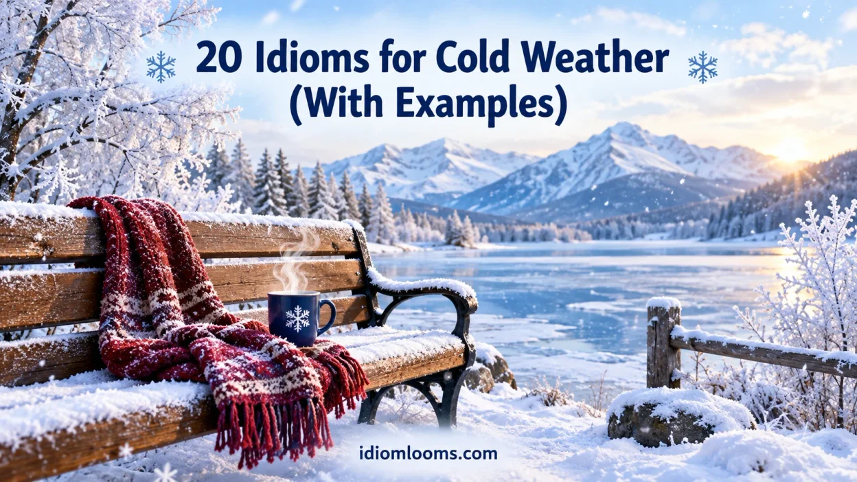 Idioms for Cold Weather