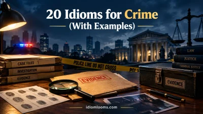 Idioms for Crime