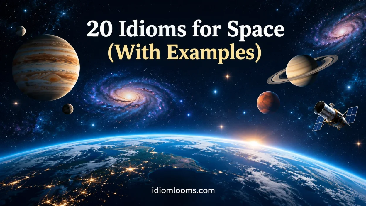 Idioms for Space