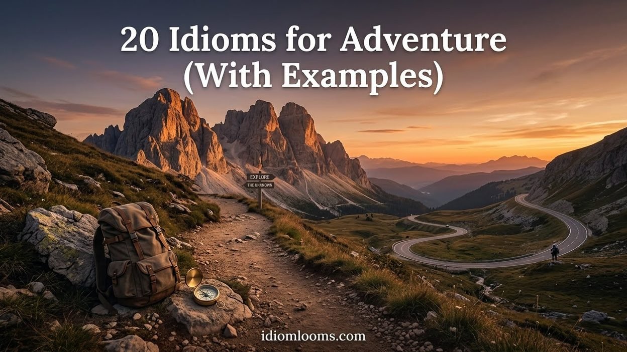 Idioms for Adventure