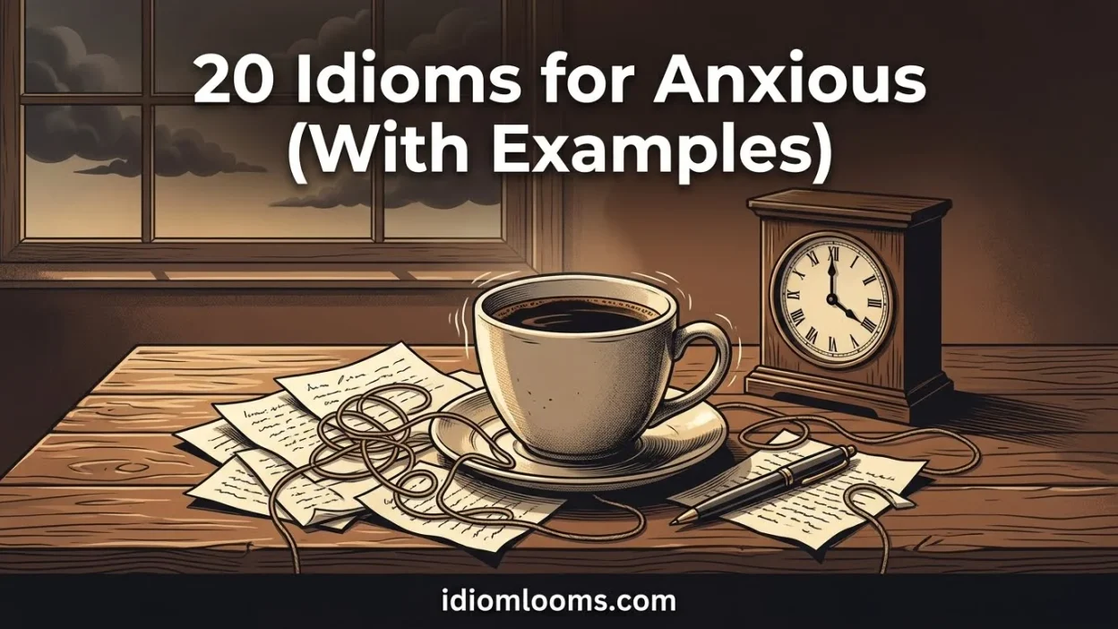 Idioms for Anxious