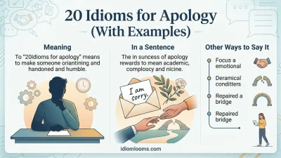 Idioms for Apology