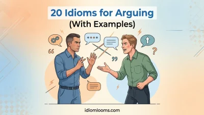 Idioms for Arguing