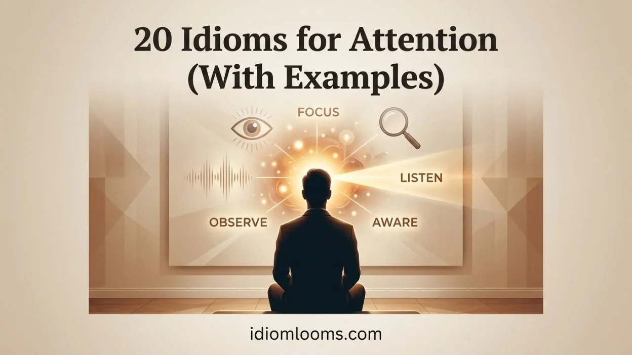 Idioms for Attention