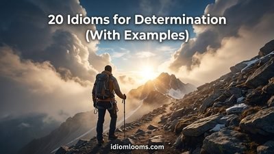 Idioms for Determination