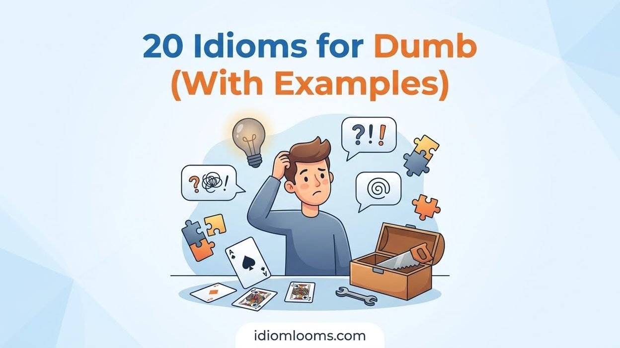 Idioms for Dumb