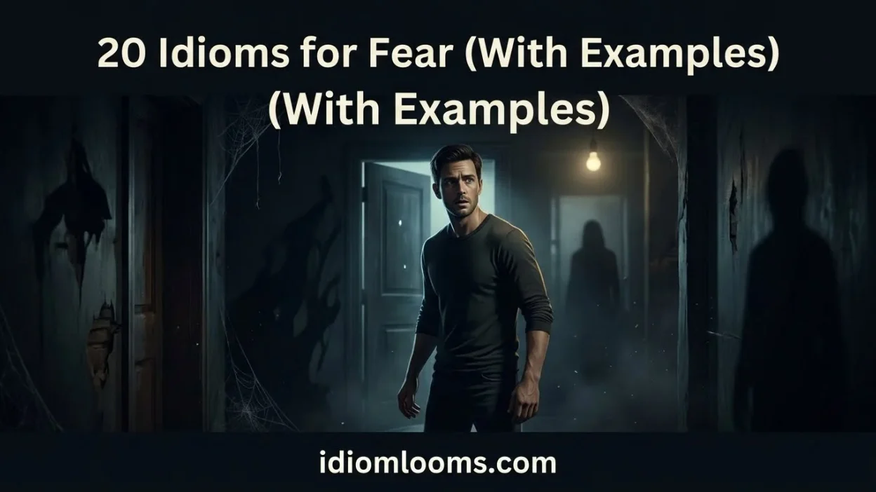 Idioms for Fear