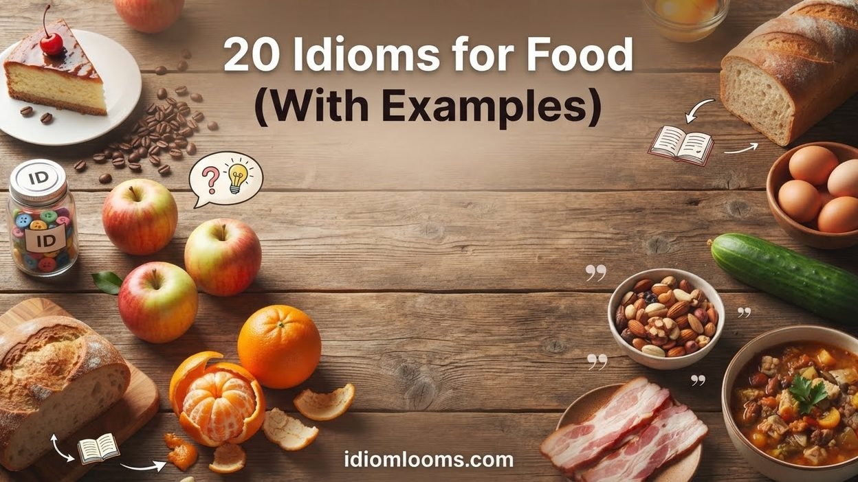 Idioms for Food