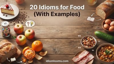 Idioms for Food