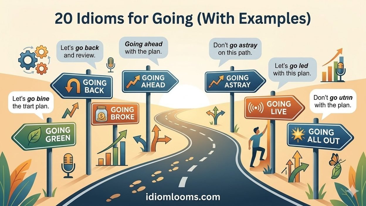 Idioms for Going