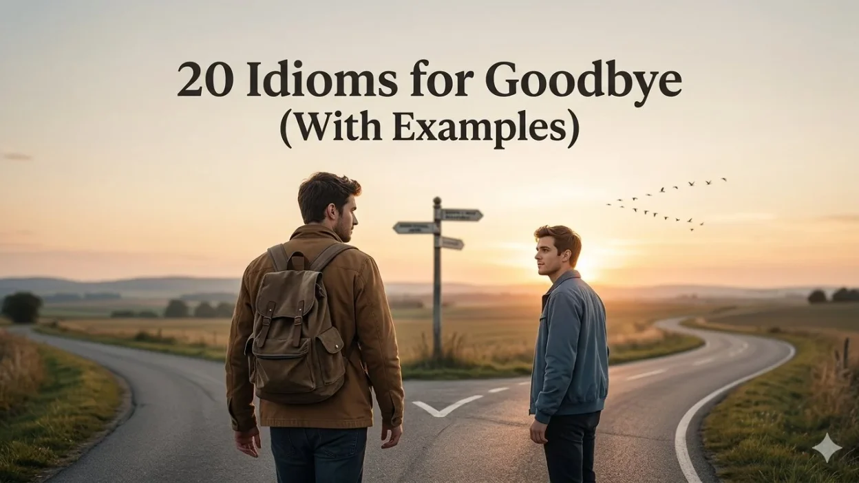 Idioms for Goodbye