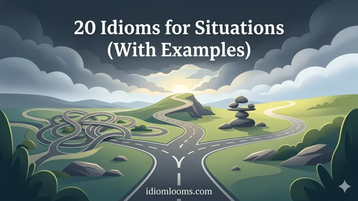 Idioms for Situations