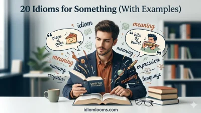 Idioms for Something